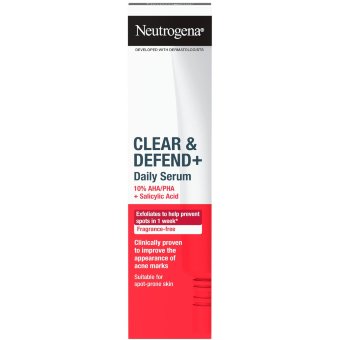 Сыворотка для лица Neutrogena Clear&Defend+ Daily Serum 30 мл Сыворотка для лица Neutrogena Clear&Defend+ Daily Serum 30 мл