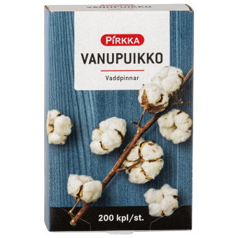 Ватные палочки Pirkka vanupuikko 200 шт Ватные палочки Pirkka vanupuikko 200 шт