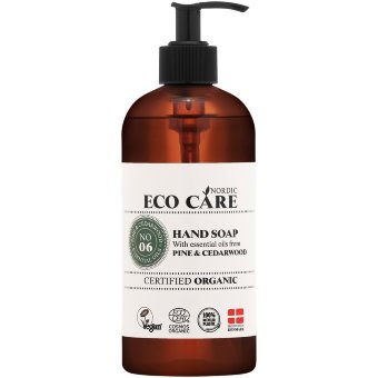 Жидкое мыло для рук Eco Care Nordic с ароматом сосны и кедра 500 мл Жидкое мыло для рук Eco Care Nordic с ароматом сосны и кедра 500 мл