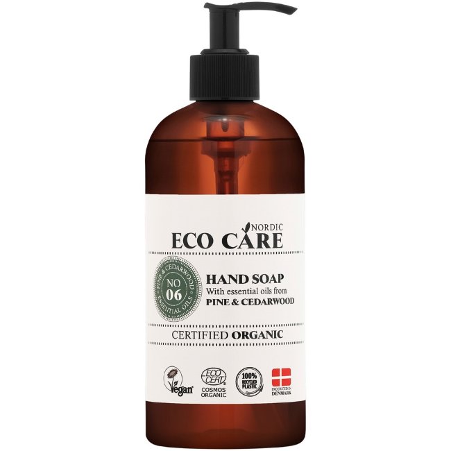 Жидкое мыло для рук Eco Care Nordic с ароматом сосны и кедра 500 мл Жидкое мыло для рук Eco Care Nordic с ароматом сосны и кедра 500 мл