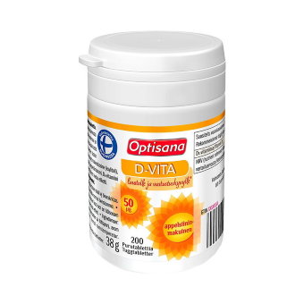 Витамин D3 D-Vita OPTISANA 50мг 200 таб Витамин D3 D-Vita OPTISANA 50мг 200 таб
