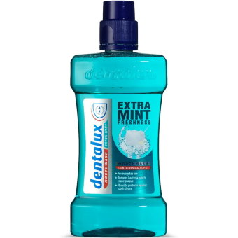 Ополаскиватель для полости рта Dentalux X-tra Mint 500 мл Ополаскиватель для полости рта Dentalux X-tra Mint 500 мл