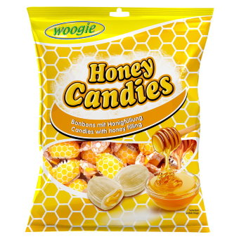 Леденцы с медовой начинкой woogie 150 гр