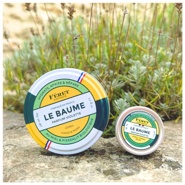 Крем бальзам для губ, лица и рук Feret Parfumeur Le Baume Parfum Violette 15 мл