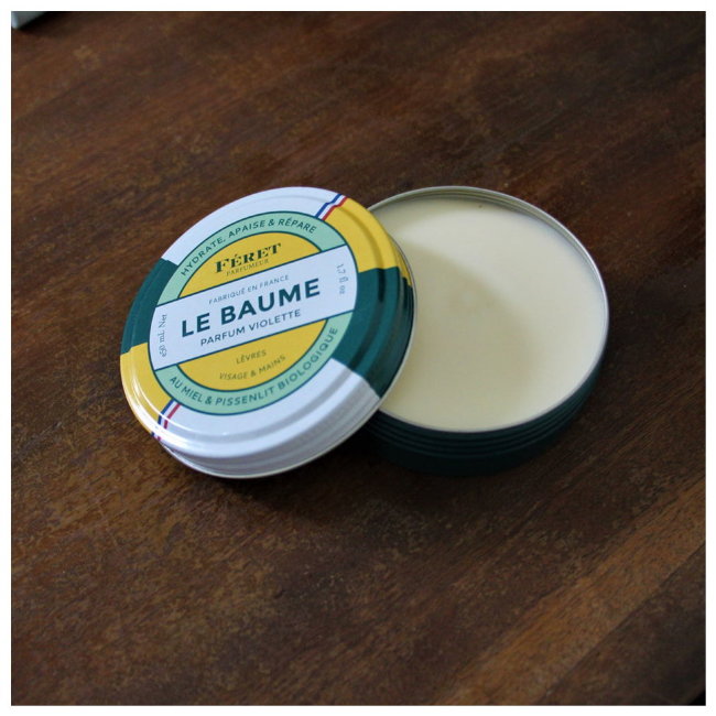 Крем бальзам для губ, лица и рук Feret Parfumeur Le Baume Parfum Violette 15 мл