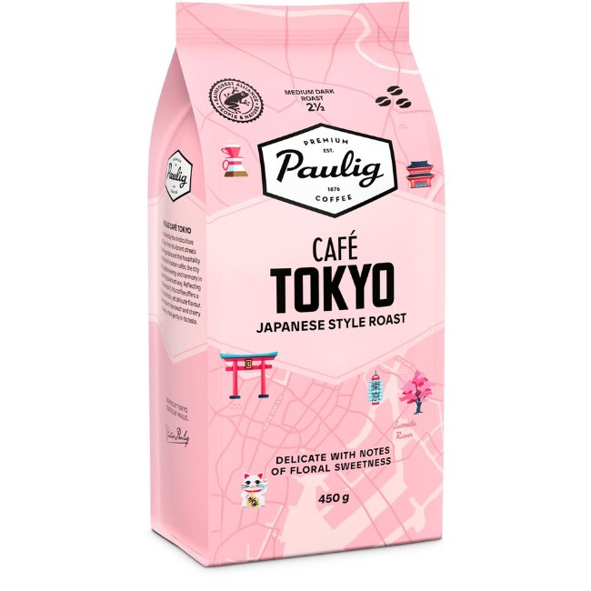 Кофе в зёрнах Paulig Café Tokyo 450 гр