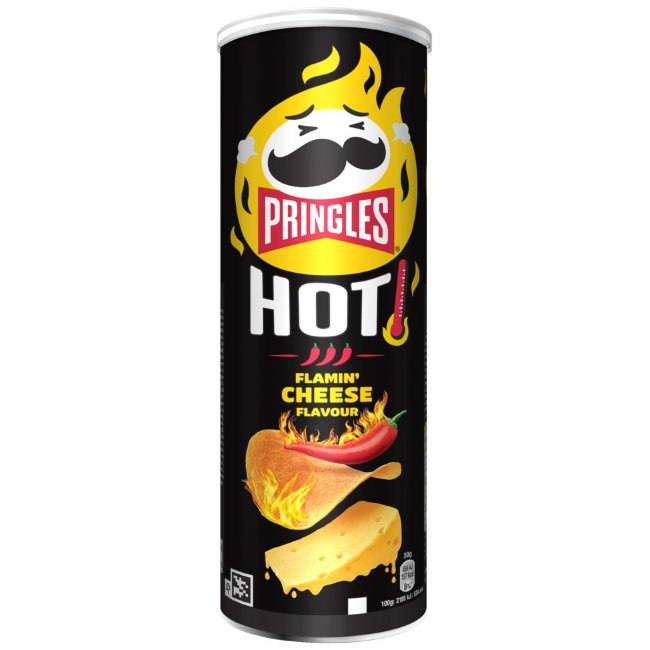 Чипсы Pringles Hot Flamin' Cheese 160 гр