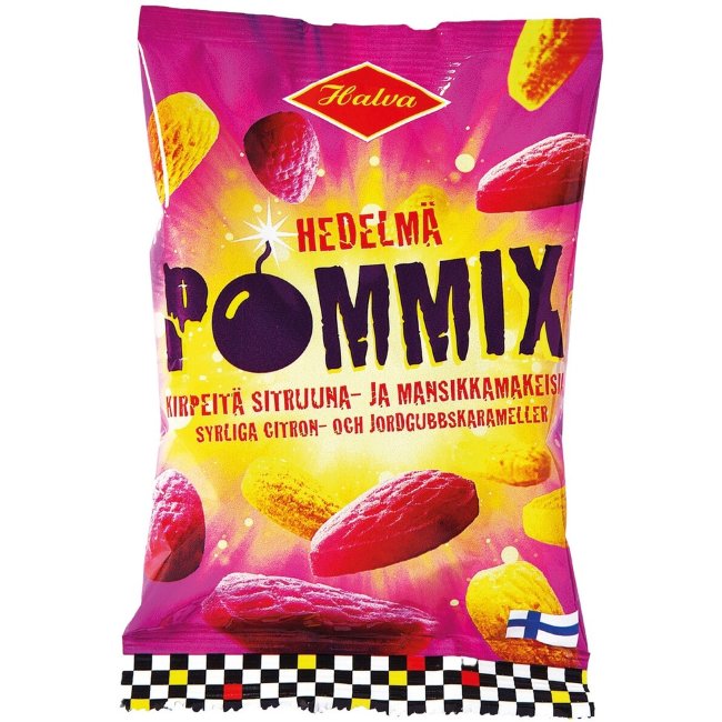 Фруктовые леденцы Halva Pommix 100 гр