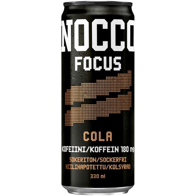 Газированный энергетический напиток NOCCO Focus со вкусом колы 330 мл