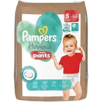 Подгузники-штанишки Pampers Harmonie S5 12-17 кг 20 шт