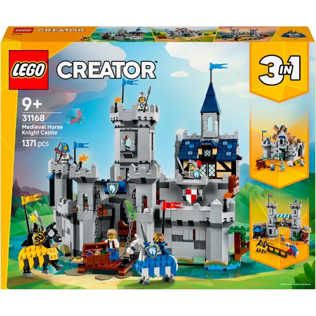 Конструктор LEGO Creator 31168 Средневековый замок рыцарей на лошадях