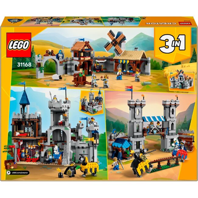Конструктор LEGO Creator 31168 Средневековый замок рыцарей на лошадях