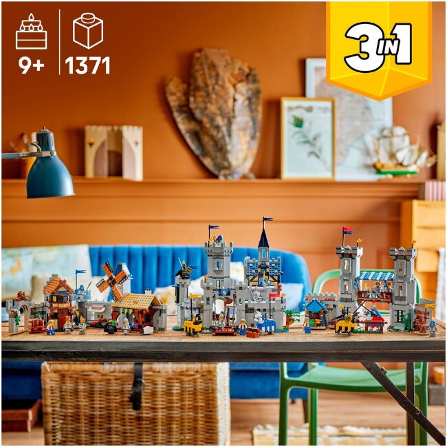 Конструктор LEGO Creator 31168 Средневековый замок рыцарей на лошадях