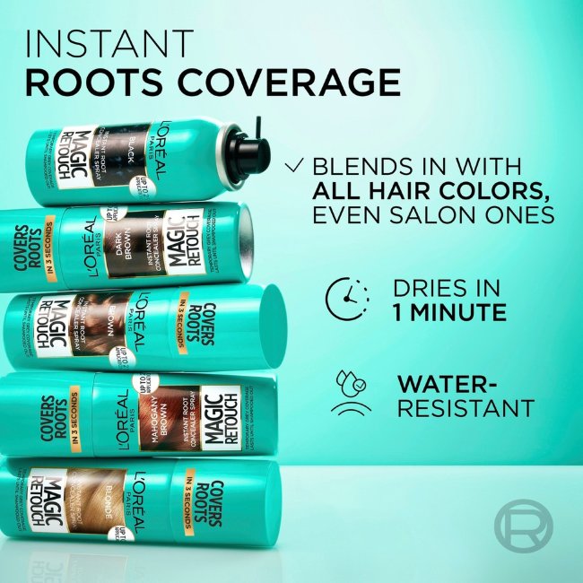 Спрей для корней L'Oréal Paris Magic Retouch темно-коричневый 75 мл Спрей для корней L'Oréal Paris Magic Retouch темно-коричневый 75 мл