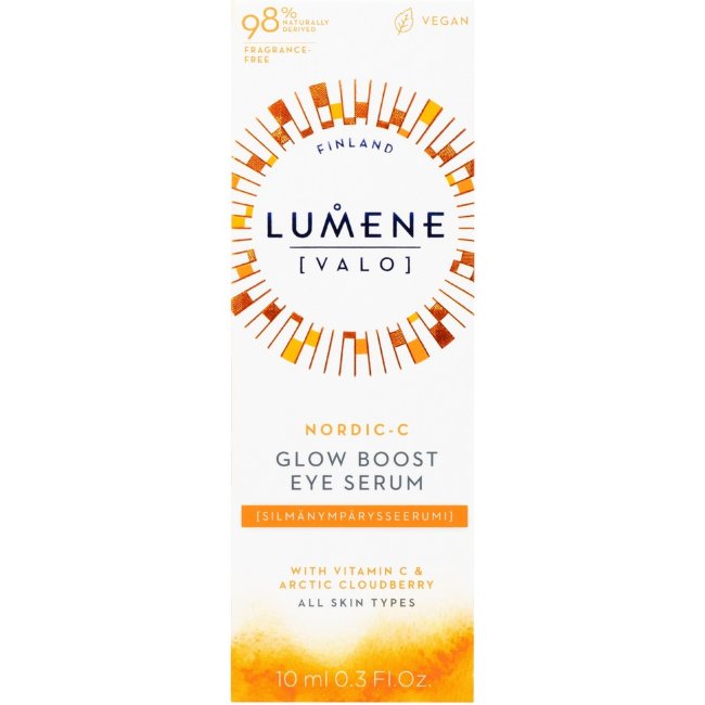 Осветляющая сыворотка для кожи вокруг глаз Lumene VALO 10 мл Осветляющая сыворотка для кожи вокруг глаз Lumene VALO 10 мл