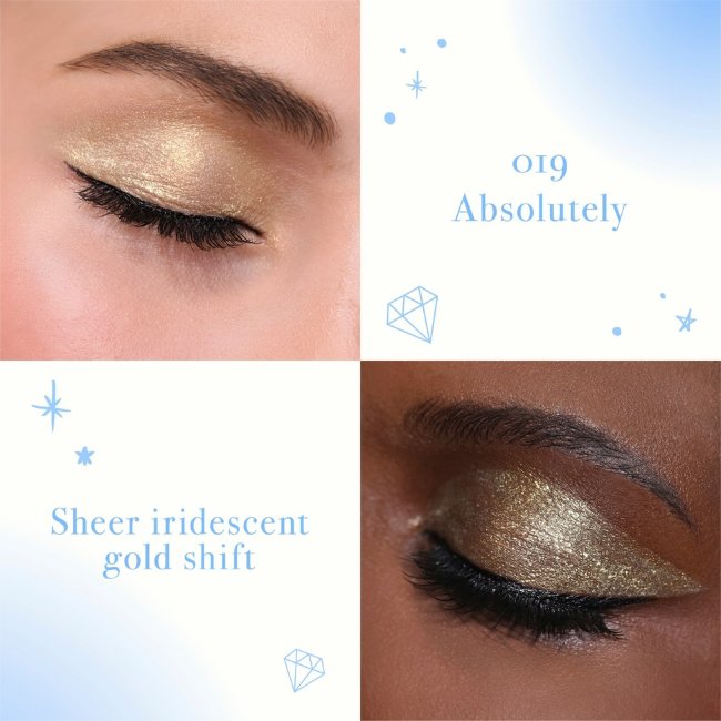 Жидкие тени для век MOIRA Diamond Daze Liquid Shadow 001 Airglow