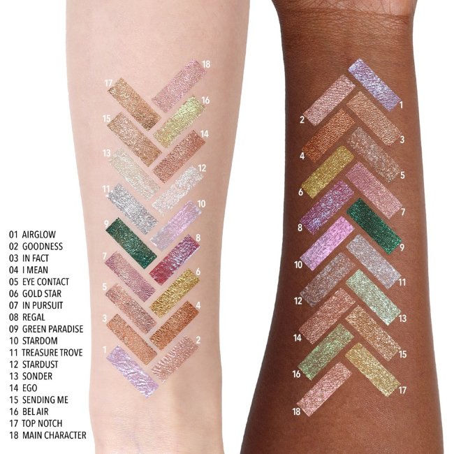 Жидкие тени для век MOIRA Diamond Daze Liquid Shadow 001 Airglow