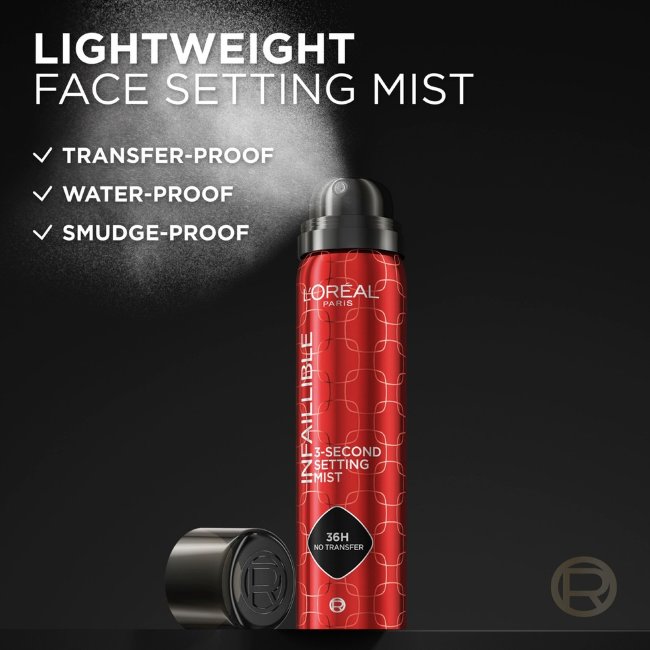 Фиксатор макияжа L'Oréal Paris Infaillible 3-Second Setting Mist 75 мл