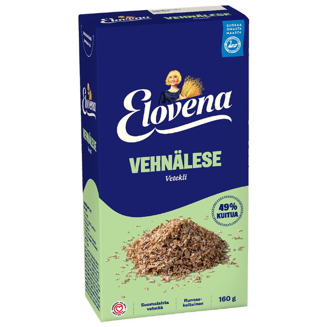 Пшеничные отруби Elovena Plus Vehnälese 160 гр