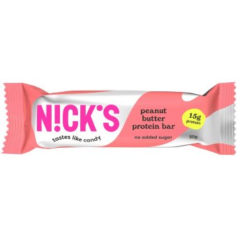 Протеиновый батончик Nick's с арахисовым маслом 50 гр