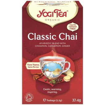 Аюрведический пряный чай Yogi Tea Luomu Classic Chai (уп 17 шт) 37,4 гр