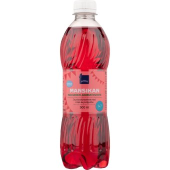 Безсахарный концентрат напитка клубничный Rainbow 0,5 л