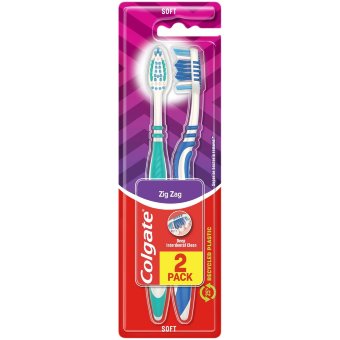 Зубные щетки (мягкие) Colgate ZigZag 2 шт Зубные щетки (мягкие) Colgate ZigZag 2 шт