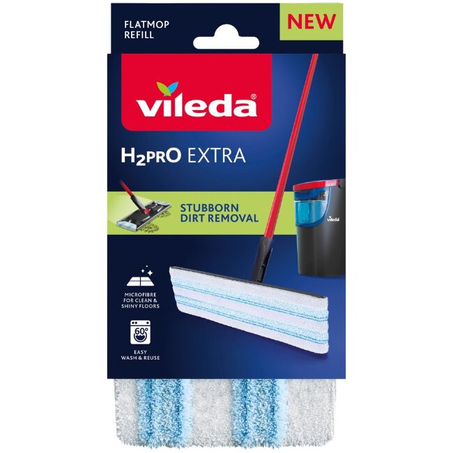 Сменная насадка для швабры Vileda H2Pro Extra Сменная насадка для швабры Vileda H2Pro Extra