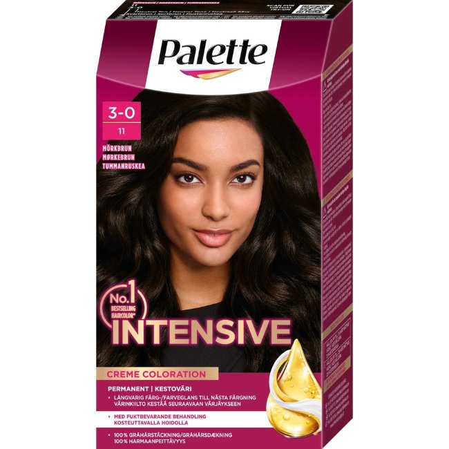 Краска для волос Palette 3-0 темно-коричневый