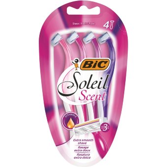 Бритвенные станки Bic 4 шт Soleil3 Lady Scent Бритвенные станки Bic 4 шт Soleil3 Lady Scent