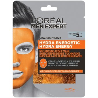 Маска для лица Loreal Men Hydra Energetic 30 гр Маска для лица Loreal Men Hydra Energetic 30 гр
