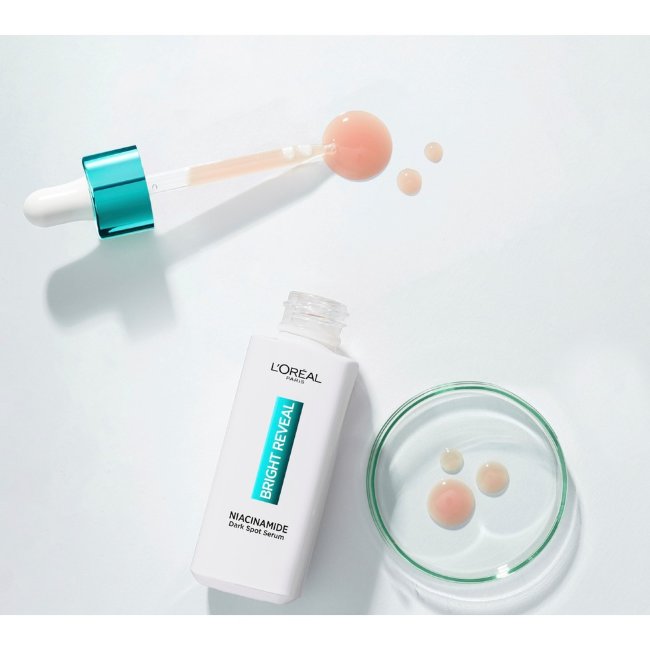 Сыворотка для лица L'Oréal Paris Bright Reveal Niacinamide против темных пятен 30 мл Сыворотка для лица L'Oréal Paris Bright Reveal Niacinamide против темных пятен 30 мл