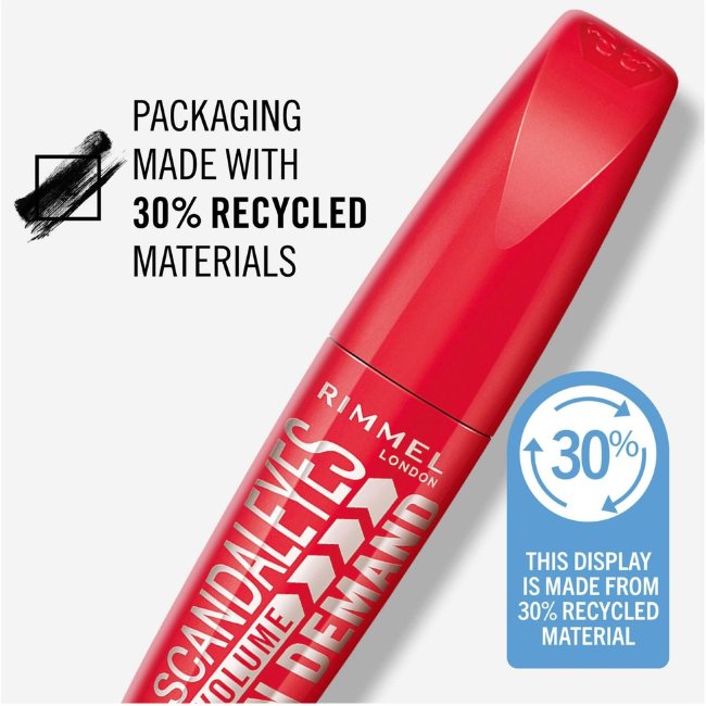 Тушь для ресниц Rimmel Scandaleyes Volume On Demand 12 мл, 001 Black