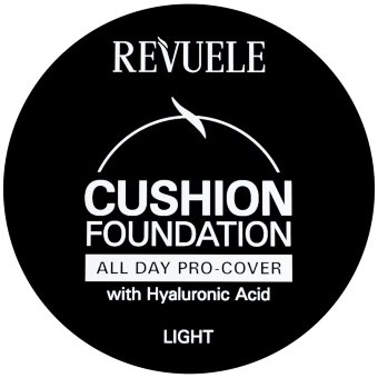Тональный крем Кушон Revuele Cushion Light, выравнивает и скрывает неровности кожи Тональный крем Кушон Revuele Cushion Light, выравнивает и скрывает неровности кожи