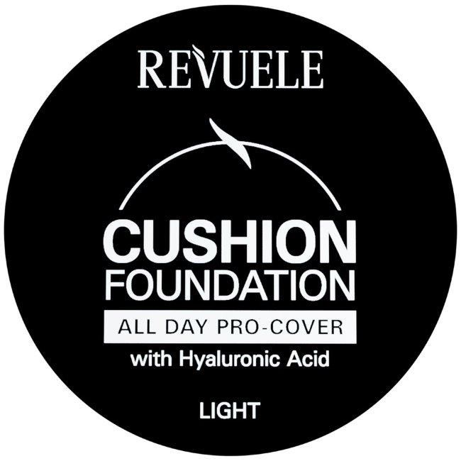 Тональный крем Кушон Revuele Cushion Light, выравнивает и скрывает неровности кожи
