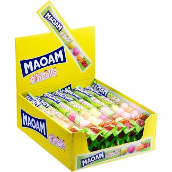 Фруктовые ириски MAOAM Pinballs 32 гр