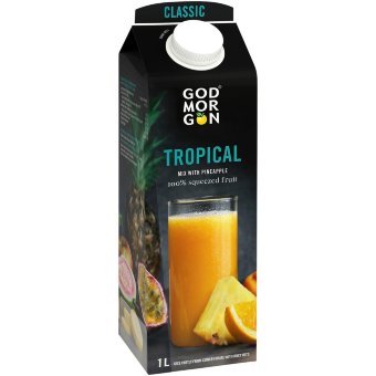 Сок тропический с мякотью God Morgon Classic Tropical 1 л