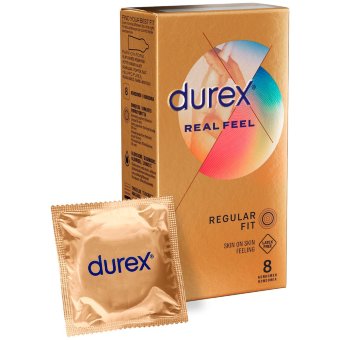 Durex Real Feel - Презервативы 8 шт Durex Real Feel - Презервативы 8 шт