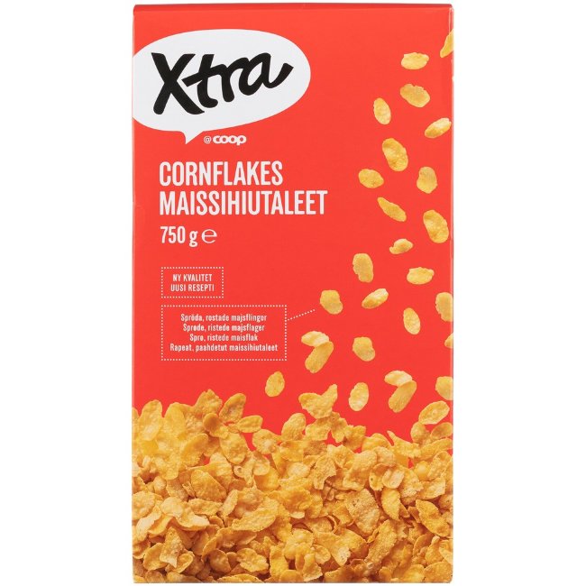 Кукурузные хлопья Xtra 750 гр