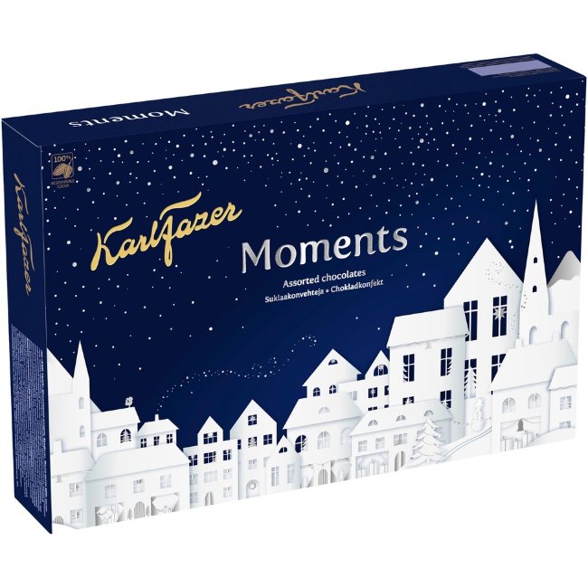 Ассорти шоколадных конфет Fazer Moments 400 гр Ассорти шоколадных конфет Fazer Moments 400 гр