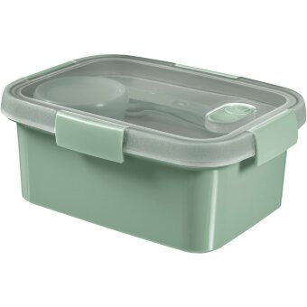 Микроволновая емкость Curver Eco lunch kit прямоугольная 1,2 л светло-зеленая