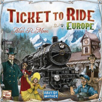 Настольная игра Ticket to Ride Europe Настольная игра Ticket to Ride Europe