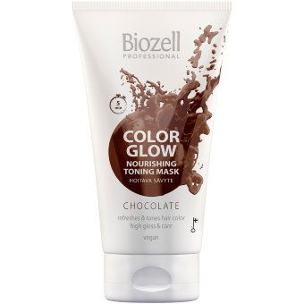 Уходовая оттеночная маска Biozell Color Glow Chocolate 150 мл