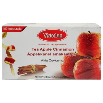 Чай Victorian (чёрный с корицей и яблоком) 100 шт Чай Victorian (чёрный с корицей и яблоком) 100 шт