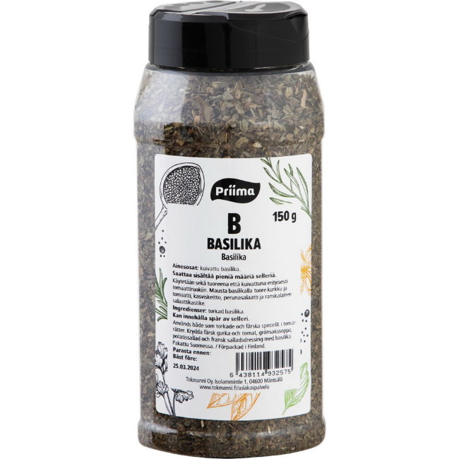 Базилик сушеный Priima 150 г Базилик сушеный Priima 150 г