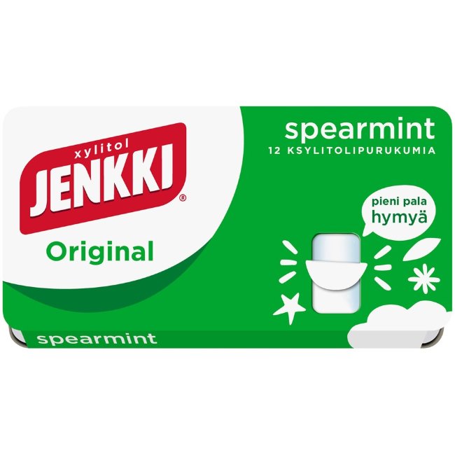 Жевательная резинка Jenkki Original Spearmint 18 гр