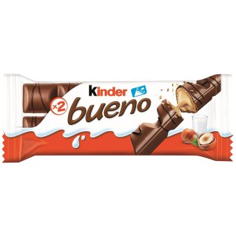 Хрустящие шоколадные палочки с ореховой начинкой Kinder Bueno 43 гр
