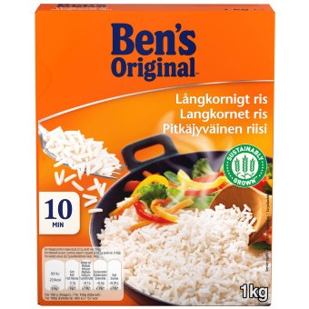 Длиннозерный рис Ben's Original 1 кг Длиннозерный рис Ben's Original 1 кг