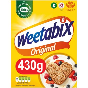 Цельнозерновые хлопья Weetabix 430 гр