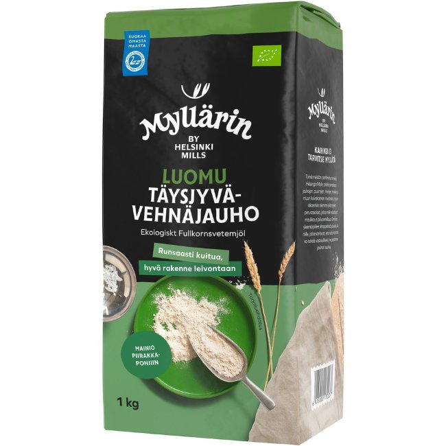 Цельнозерновая мука из пшеницы Myllärin Luomu 1 кг